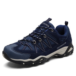 Zapatos de Senderismo con Parte Superior de Malla y Cuero, Suela de Goma, Transpirables, Unisex, Otoño, Bajos, para Trekking, Caminatas al Aire Libre - Product Image 4