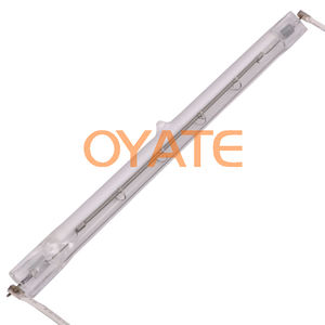 680mm 230v <span class=keywords><strong>1000w</strong></span> quartzo halogênio infravermelho calor lâmpada quartzo infravermelho aquecimento elementos halogênio para pet soprando máquina - Product Image 1