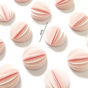 Edible Round Wafer Paper Slices Flowers Cake <b>Toppers</b> Decoration for <b>Birthday</b> Wedding Party Dessert Cake Decorating Supplies - Product Image 3