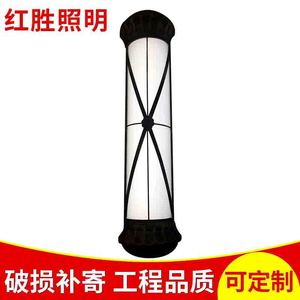 Lámpara de pared para exteriores con forma de cilindro LED impermeable 110-240V para iluminación de patio de hotel o villa - Product Image 2