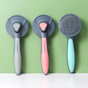 Cepillo de aseo para mascotas, autolimpieza automática, cepillo para perros y gatos, elimina los pelos de los perros, peine para mascotas - Product Image 2