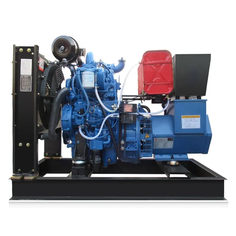 good quality cheap price yuchai series two cylinder 30KW diesel generator set with four protection system 50hz