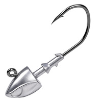 Prix Abordable – Boîte de 30 Hameçons Jig Anti-Emmêlement de 1g, 1.5g, 2g, 3.5g, 5g, 7g avec Œil de Poisson Réaliste pour Appâts Souples