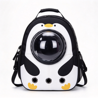 Sac à dos de transport pour animaux de compagnie PC, grande capacité, avec fenêtre de visualisation, respirant, capsule spatiale, sac de voyage extérieur pour animaux, logo personnalisé OEM
