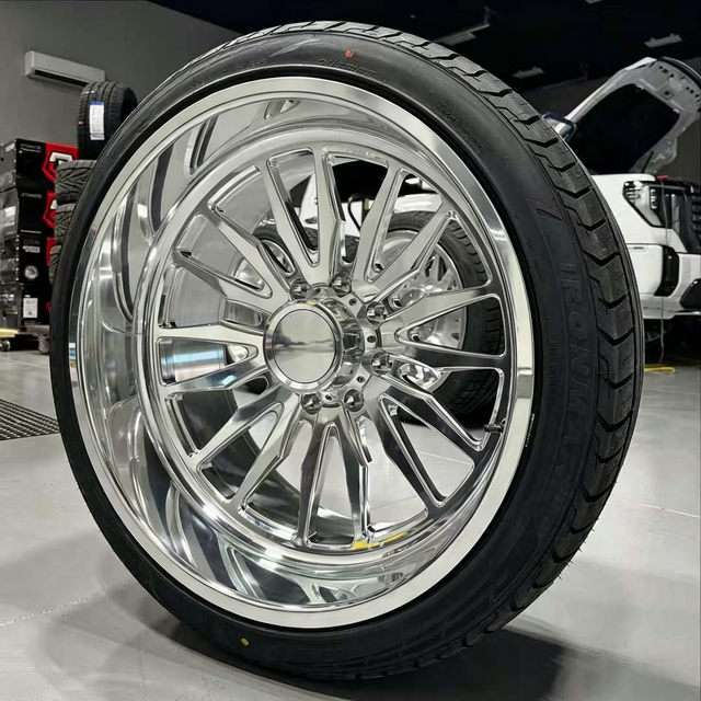20 22 24 26 Inch Wheel 8x6.5 8x170 8x180 6x135 6x5.5 Bolt Pattern for Ford F150 F250 F350 Chevy GMC 1500 with Floating Caps