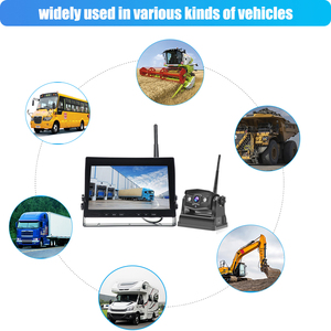 Độ phân giải cao 10 inch 24V DC không dây từ xe tải đảo ngược máy ảnh không thấm nước và tầm nhìn ban đêm màn hình - Product Image 2