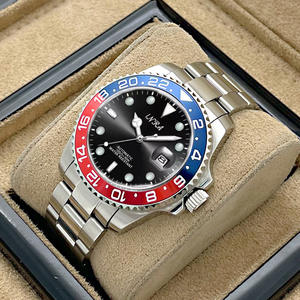 エクスプローシブコーラリングシリーズダイバーウォーターゴーストファッション自動機械式時計メンズ防水アナログメタルケースアクリル - Product Image 3