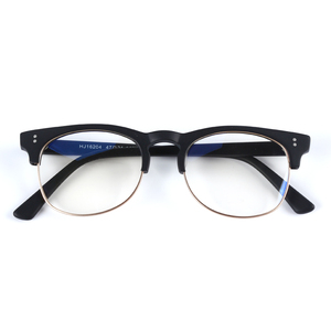 Best seller Vintage acetato combina metallo montature ottiche rotonde <span class=keywords><strong>occhiali</strong></span> alla moda <span class=keywords><strong>occhiali</strong></span> <span class=keywords><strong>da</strong></span> <span class=keywords><strong>vista</strong></span> - Product Image 4
