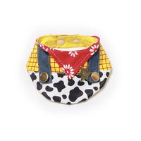 Écharpe classique à la mode pour animaux de compagnie Bandana Ins ensemble de bavoir de style de luxe pour chiens chat