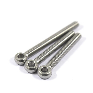 Vis à œil DIN444 en acier inoxydable 304, <span class=keywords><strong>goujon</strong></span> à œil articulé pour connexion structurelle, OEM/ODM disponible - Product Image 5