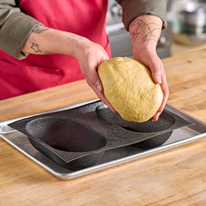 Moule à <span class=keywords><strong>brioche</strong></span> ovale en silicone, forme à pain Silform Flexipanair - Product Image 4