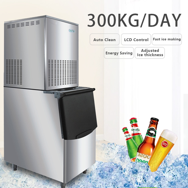 Nugget Making Machine 100kg Tube Cube Pebble Commercial Propane Crushed Ice Maker for Sale
