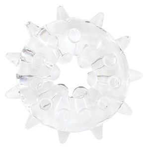 Jouets sexuels extensibles en silicone et en TPE pour hommes Préservatifs réutilisables Anneau pénien AdultTime Release Rubber Sleeve - Product Image 4