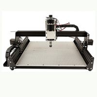 Machine de découpe CNC 4540Plus à 3 axes, commande GRBL, dernière version, en aluminium et cuivre Tenshine Metal, pour le travail du bois.