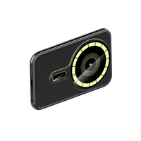 Batterie externe portable haute capacité 5000 mAh avec sortie Type-C 15 W, charge rapide, support de station d'alimentation magnétique sans fil
