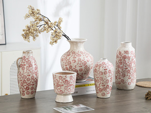 Nuovo <span class=keywords><strong>vaso</strong></span> <span class=keywords><strong>in</strong></span> porcellana idroponica <span class=keywords><strong>bianca</strong></span> <span class=keywords><strong>in</strong></span> stile cinese con Logo fiore <span class=keywords><strong>rosa</strong></span> Crackle glassa da tavolo <span class=keywords><strong>in</strong></span> ceramica artigianale per casa fioriera - Product Image 5