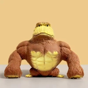 Jouets anti-stress orang-outan de 14 cm, jouets élastiques mignons, singe amusant, décompression, gorille, jouet pour soulager le stress, pour adultes et enfants - Product Image 6