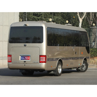 Minibus de luxe d'occasion Yu Tong T7 19 places Euro 4, faible kilométrage, idéal pour les trajets professionnels