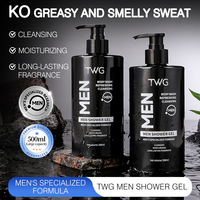TWG RTS Gel Douche Homme de Haute Qualité, Vente en Gros, Nettoyage en Profondeur, Parfum Longue Durée, Rafraîchissant et Hydratant
