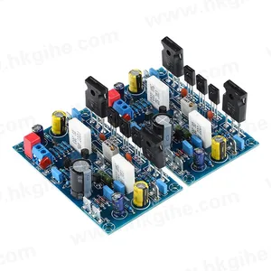 Venta caliente 1 par 100Wx2 Amplificador IRF240 FET Clase A amplificador de potencia amplificador de placa de Audio para cine en casa