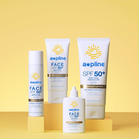 Lotion pour le visage et le corps SPF 50+ PA+++ biologique OEM, protection UVA/UVB, hydratation, vitamine E, tous types de peau, imperméable, sans parfum, 88 ml