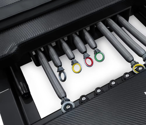 Machine de Pilates Reformer en aluminium de qualité industrielle pour le renforcement du tronc, avec boîte de <span class=keywords><strong>position</strong></span> <span class=keywords><strong>assise</strong></span>, pour centre de fitness - Product Image 3