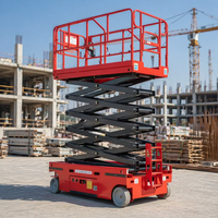Chariot élévateur mobile CE Liondi EFM-6000/EFM-8000 6m/8m/10m à profil bas, capacité 320 kg, table élévatrice à ciseaux électrique pour lignes d'emballage