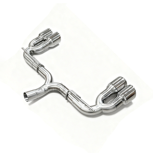 ท่อไอเสีย Alosi CatBack สำหรับ <span class=keywords><strong>Audi</strong></span> <span class=keywords><strong>S3</strong></span> 2.0T 8V ปี 2014-2020 แบบ Axleback ปลายท่อสี่ทาง ผลิตตามสั่ง ประสิทธิภาพสูง วัสดุสแตนเลส Ss304 - Product Image 6