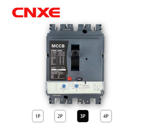 Interruptor Automático en Caja Moldeada (MCCB) CNXE <span class=keywords><strong>CHM6</strong></span>-250N, 3P 100A/160A/250A, Electrónico Ajustable/Termomagnético, 35kA/100kA de Capacidad de Ruptura - Product Image 2