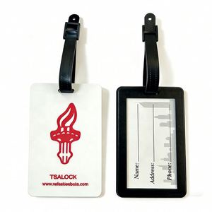 Etiqueta de Equipaje de Viaje de Diseño Nuevo, Profesional, de Goma, PVC, Silicona, con Colores y Patrones Personalizados, con Logotipo - Product Image 1