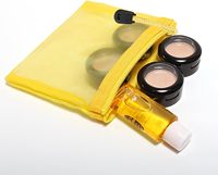 Bolsas de Malla con Cierre para Documentos, Directas de Fábrica, Multicolores, para Almacenamiento de Maquillaje y Artículos de Viaje
