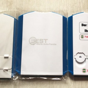 Plastic Car Parking Sign With Ice Scraper Function Portable Anti Slip Design For Vehicle Use - Product Image 2