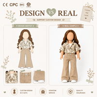 Vêtements de poupée personnalisés de 10 cm, vente en gros, OEM/ODM pour tenues de poupées BJD en coton