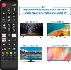 Control Remoto <span class=keywords><strong>de</strong></span> Repuesto Fijo BN59-01315B para Samsung Smart TV 4K UHD HDR Crystal QLED Serie UE Quantum TV Ergonómico 10 Metros - Product Image 3
