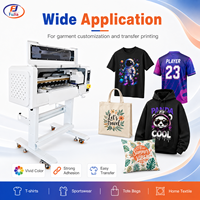 Nouvelle imprimante DTF A1 (60 cm) entièrement automatique à circulation d'encre par sublimation, tête d'impression Epson, garantie 1 an, vente directe d'usine