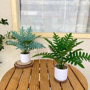 Plantes artificielles Monstera Fuyuji, petites plantes en pot, décoration intérieure, arrangement de table, verdure, ornement de bureau à domicile - Product Image 4