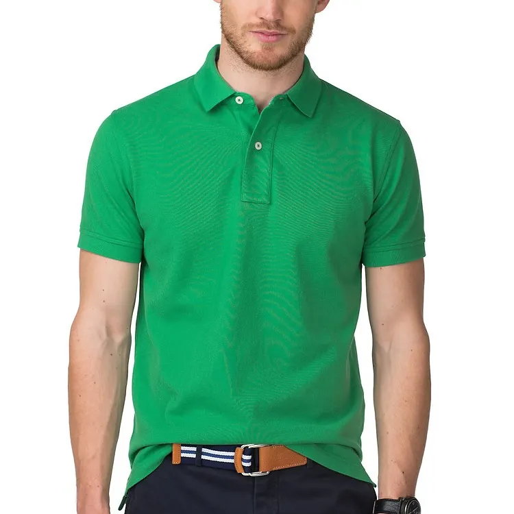 Amazon Essentials Men's Slim Quick-Dry Golf Polo Shirt Custom Blank Solid Color Polo Shirt Short Sleeve Cotton Polo Shirt