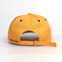 Topi 6 Panel Model Lengkung Bordir Logo Custom dengan Gesper Logam untuk Pria Wanita - Laris Terjual