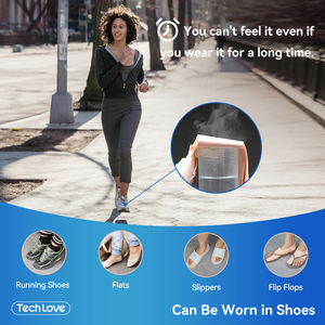 Tech Love Gel Manchon pour fasciite plantaire, support de voûte plantaire en gel, semelles orthopédiques pour <span class=keywords><strong>chaussures</strong></span>, coussinets de talon, chaussettes anti-douleur, soutien orthopédique - Product Image 3