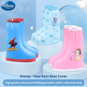 Cubiertas <span class=keywords><strong>de</strong></span> zapatos antideslizantes impermeables <span class=keywords><strong>de</strong></span> tubo alto, equipo <span class=keywords><strong>de</strong></span> lluvia para estudiantes <span class=keywords><strong>de</strong></span> escuela primaria para niños y niñas para jugar en arena <span class=keywords><strong>de</strong></span> agua - Product Image 5