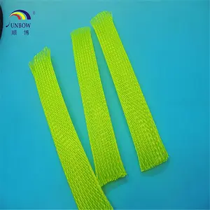 Braided Cable Sleeving 3mm 1/8" Single Yarn PET Expandable Braided Cable Sleeving
