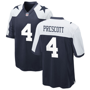 Maglia Dallas 2026 Personalizzata, Maglie da Football Americano Ricamate, Uniformi Sportive Giovanili con Loghi, Blu Navy e Bianco - Product Image 2