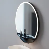 Specchio da parete rotondo magico specchio da bagno a Led con luci