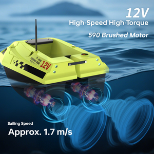 Bateau d'appât <span class=keywords><strong>de</strong></span> pêche optimal avec contrôle GPS Bateau RC en plastique télécommandé pour la pêche à la <span class=keywords><strong>carpe</strong></span> et le détecteur <span class=keywords><strong>de</strong></span> poissons - Product Image 3