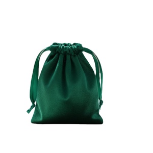Velvet Drawstring Pouch Jewelry Gifts Eco-Friendly Recyclable <b>Jade</b> <b>Rings</b> Bracelets Earrings Stamping Screen Printing Glasses - Product Image 1