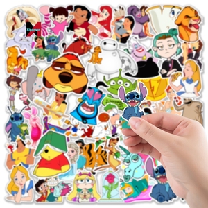 Productos Kawaii, 50 Uds., pegatinas de dibujos animados de Anime de los 90, cuaderno de grafiti para niños y calcomanías de tazas de agua, calcomanías de <span class=keywords><strong>personajes</strong></span> de TV para niños - Product Image 2