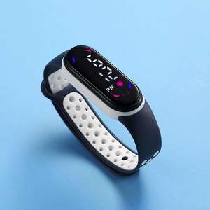 Montres pour enfants de luxe 2025, <span class=keywords><strong>montre</strong></span>-bracelet numérique LED, bracelet, sports de plein air pour enfants, garçons, filles, femmes, hommes, <span class=keywords><strong>montre</strong></span> étanche - Product Image 6