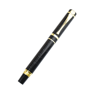 Bolígrafo de Metal Clásico Negro de Alta Gama, Marca de Fábrica, Producto Único, de Lujo para Hombre, con Botella de Tinta - Product Image 3