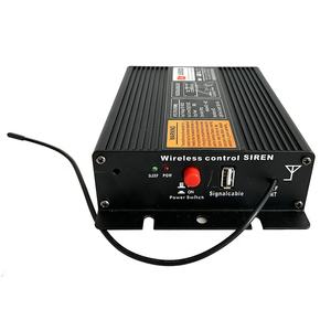 YUANHAO 100W 200W alarma inalámbrica sirena bocina altavoz 12V/24V sirena de emergencia control remoto inalámbrico sirena inalámbrica para <span class=keywords><strong>coche</strong></span> EMS - Product Image 5