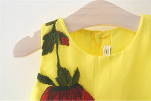 Vestidos de niña de 1 año con volantes, diseño de ángel africano, bordado Bazin, estilo español, para bebés. - Product Image 2